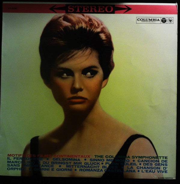 The Columbia Symphonette : Motifs Des Films Continentaux (LP)