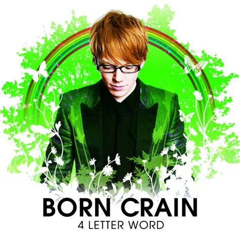 Born Crain - 4 Letter Word CD NM or M-