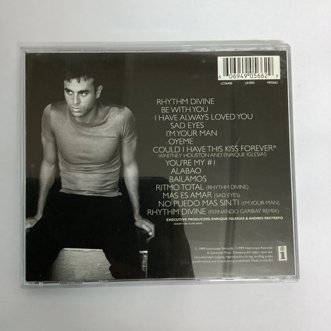 ซีดี Enrique Iglesias - Enrique CD VG+