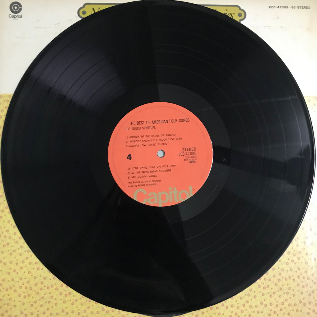 แผ่นเสียง The Roger Wagner Chorale / Roger Wagner - Old Folks At Home: The Best Of American Folk Songs Vinyl VG+ 2LPs