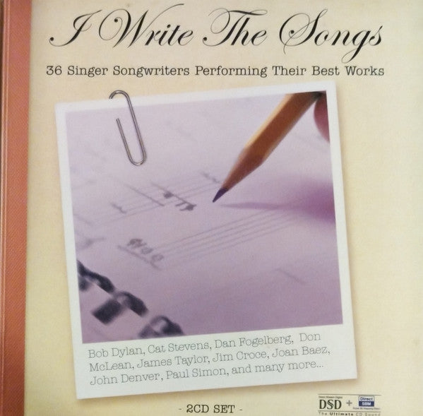 Various - I Write The Songs CD NM or M-