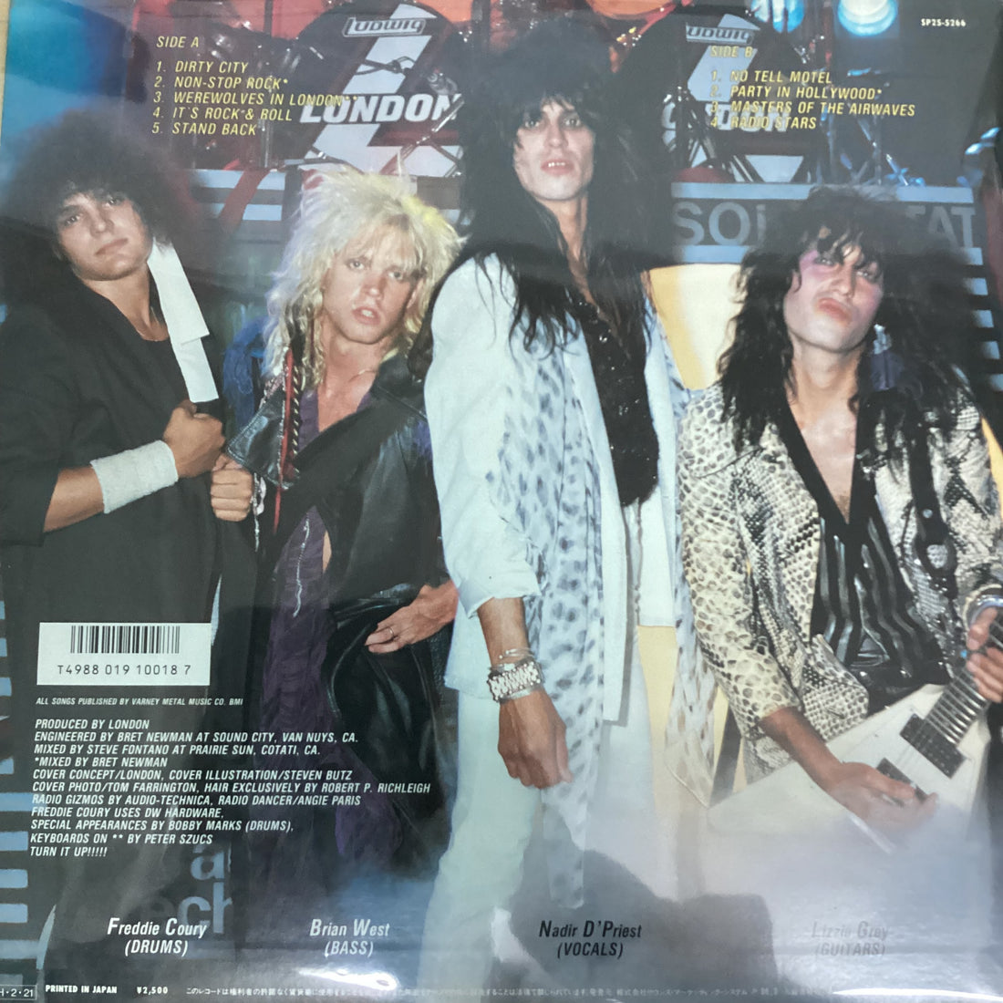 แผ่นเสียง London - Non-Stop Rock Vinyl VG+