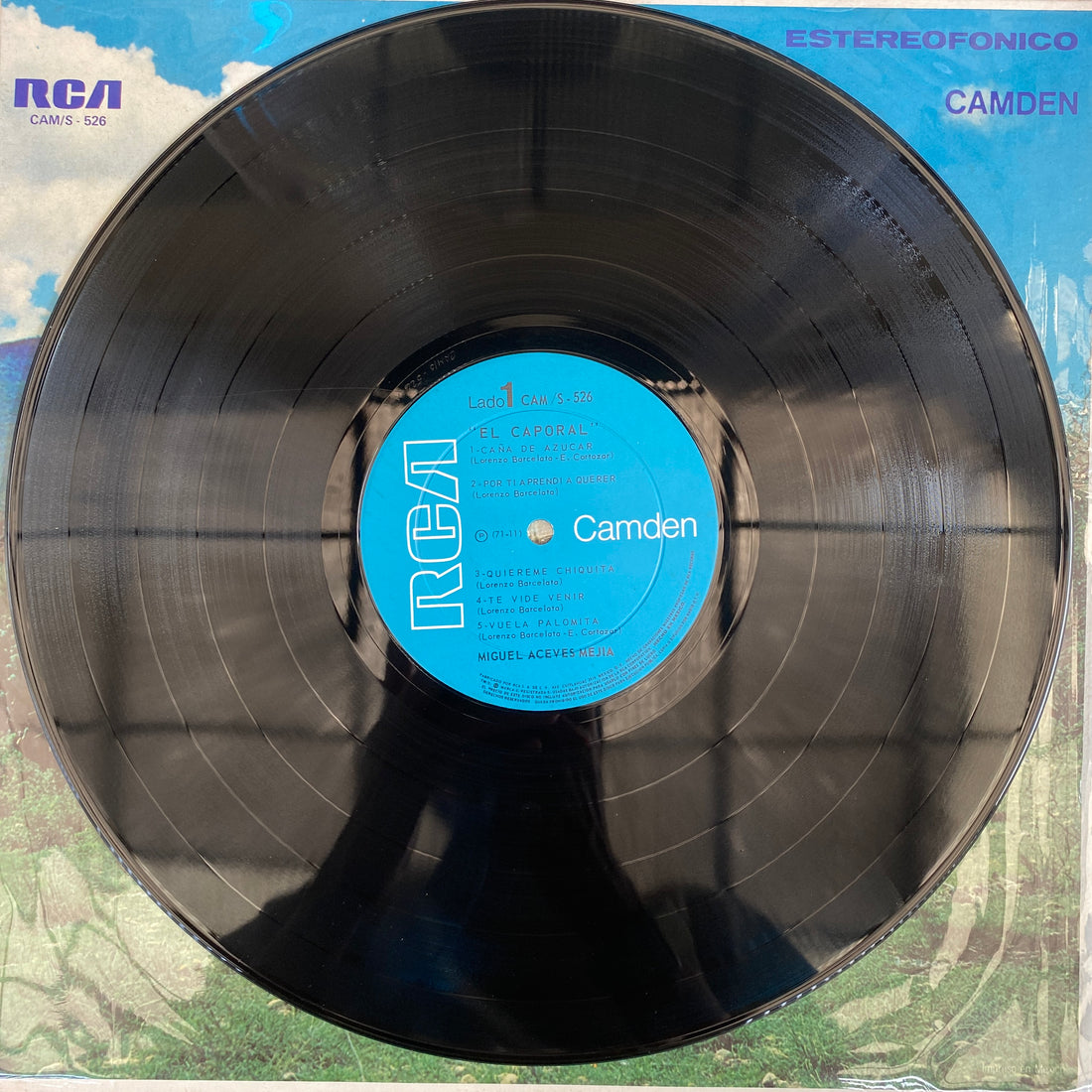 แผ่นเสียง Miguel Aceves Mejia - El Caporal Vinyl VG+