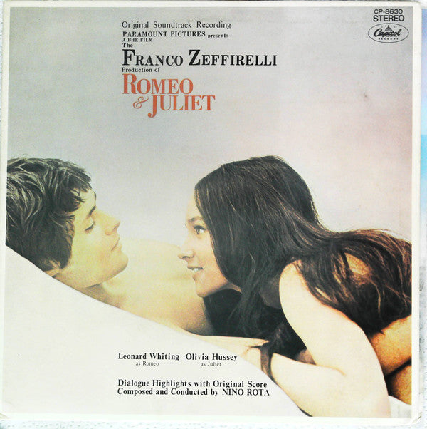 Nino Rota : ロミオとジュリエット = Romeo & Juliet (LP, Album, RE)