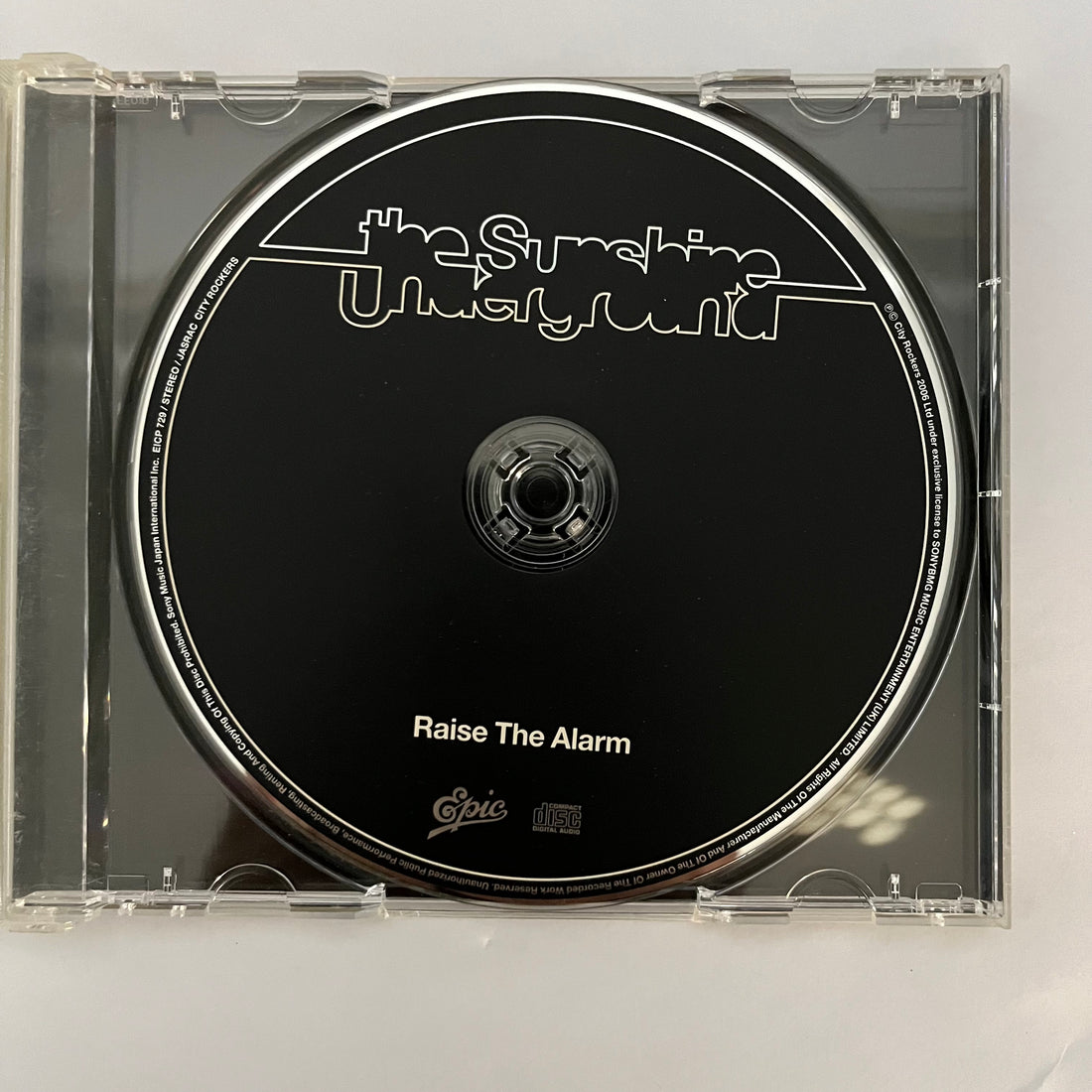 ซีดี The Sunshine Underground - Raise The Alarm CD NM