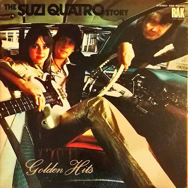 Suzi Quatro : The Suzi Quatro Story - Golden Hits (LP, Comp, Promo, Gat)