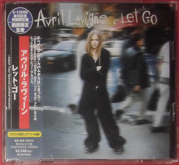 Avril Lavigne : Let Go ~Japan Tour Special Limited Version~ (CD, Album, Enh, Ltd + DVD, Ltd, NTSC)