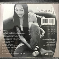 ซีดี Brandy - Never Say Never CD VG+