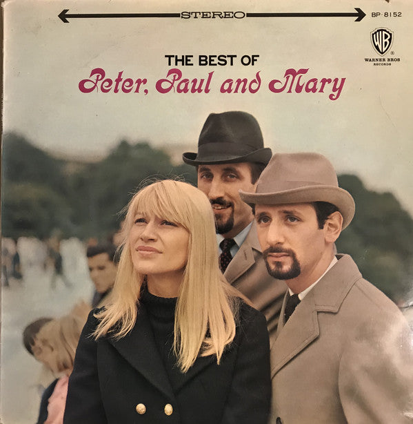 Peter, Paul & Mary : The Best Of Peter, Paul And Mary (LP, Comp, Red)