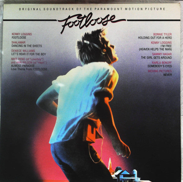 Various : Footloose (Original Motion Picture Soundtrack) (LP, Comp, Promo)