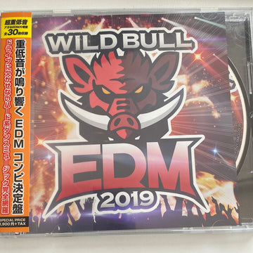 ซีดี Various - Wild Bull EDM 2019 CD VG+