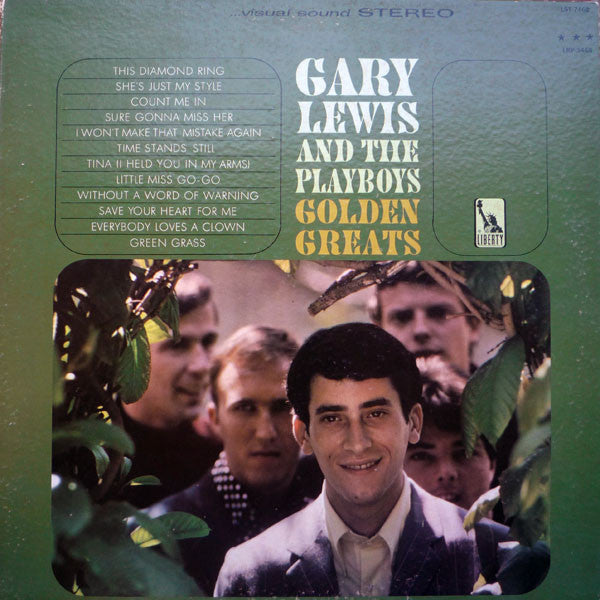 Gary Lewis & The Playboys : Golden Greats (LP, Comp, gat)