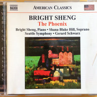 ซีดี Bright Sheng, Shana Blake Hill, Seattle Symphony Orchestra, Gerard Schwarz - The Phoenix CD VG+