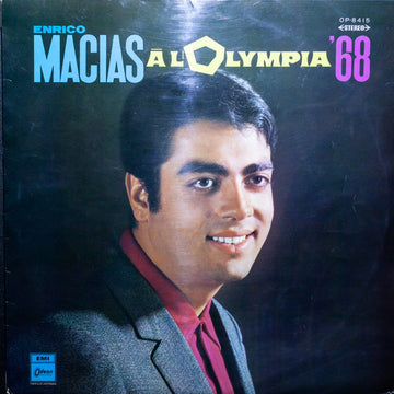 Enrico Macias : Olympia 68 (LP, Album, Red)