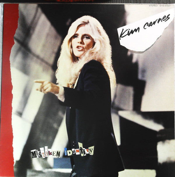 Kim Carnes : Mistaken Identity (LP, Promo)