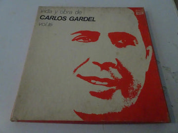 Carlos Gardel : Vida y Obra De Carlos Gardel Volumen 16 (3xLP, Comp)