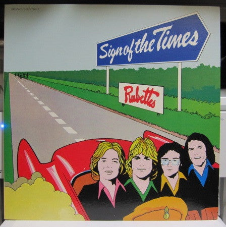 The Rubettes : Sign Of The Times (LP, Album, Promo)