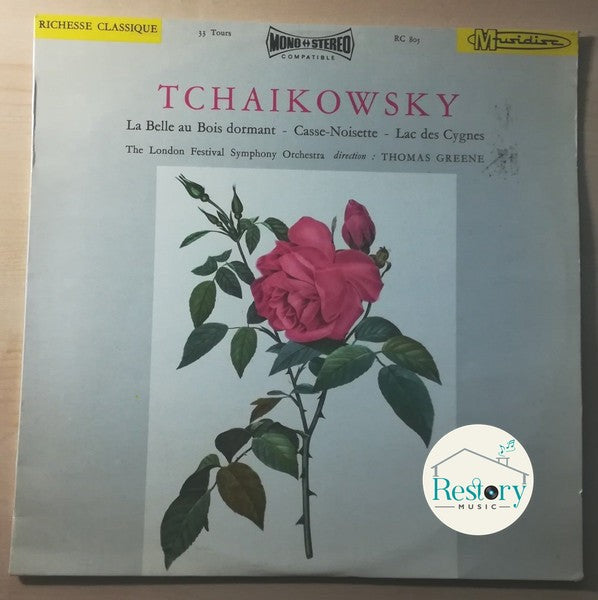 Pyotr Ilyich Tchaikovsky, The London Festival Symphony Orchestra Direction Thomas Greene : La Belle Au Bois Dormant - Casse-noisette - Lac Des Cygnes (LP)