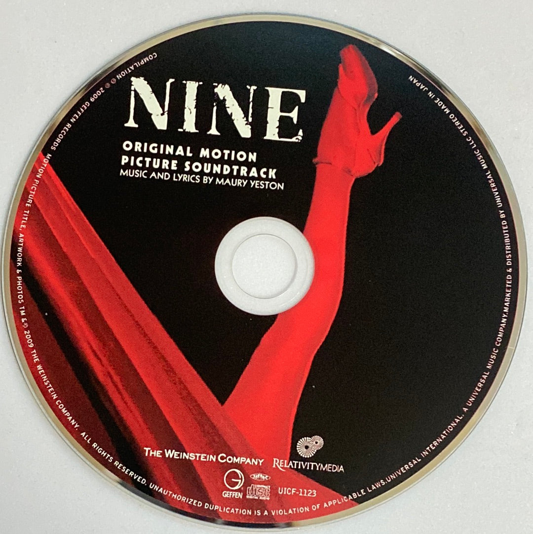 ซีดี Various - Nine (Original Motion Picture Soundtrack) (CD) (NM or M-)