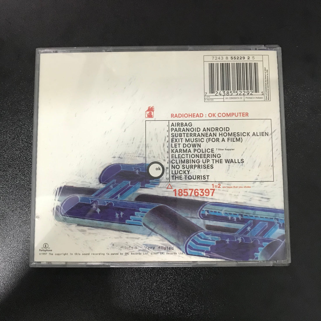 ซีดี Radiohead - OK Computer CD VG+