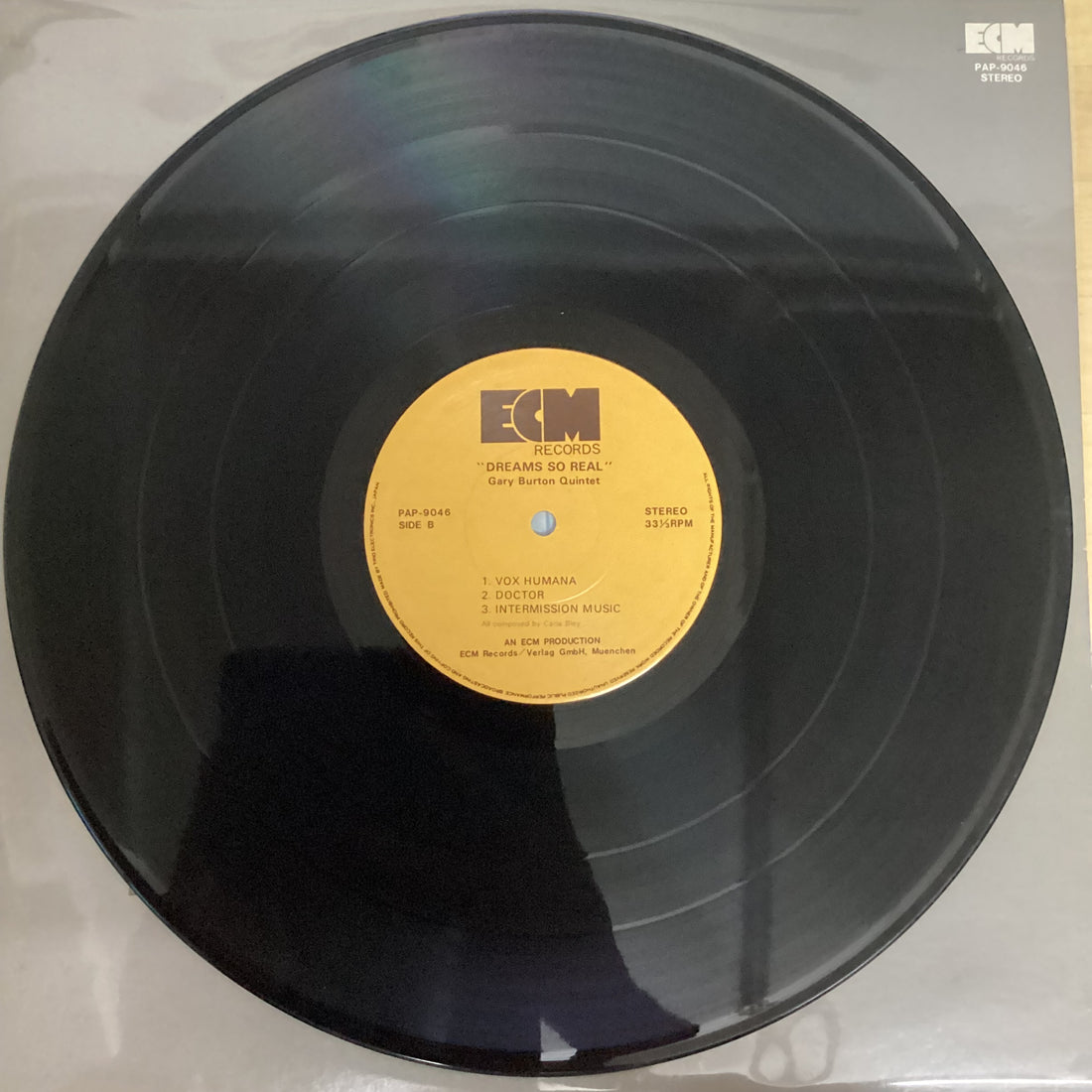 แผ่นเสียง Gary Burton Quintet - Dreams So Real - Music Of Carla Bley Vinyl VG+