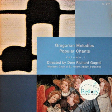 ซีดี Chœur Des Moines De L'Abbaye Saint-Pierre De Solesmes, Richard Gagné - Gregorian Melodies - Popular Chants, Volume 1 CD VG+