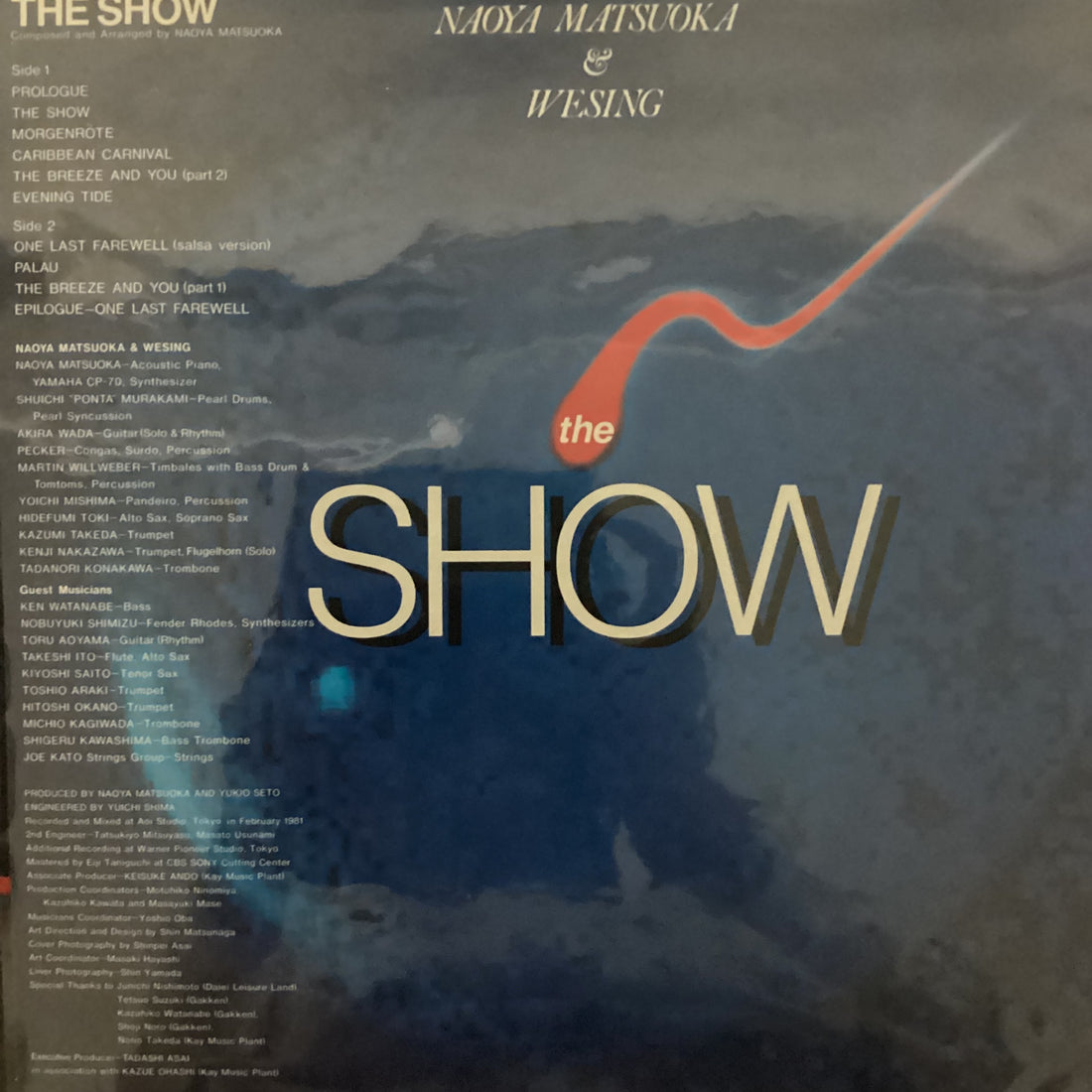 แผ่นเสียง Naoya Matsuoka & Wesing - The Show Vinyl VG+