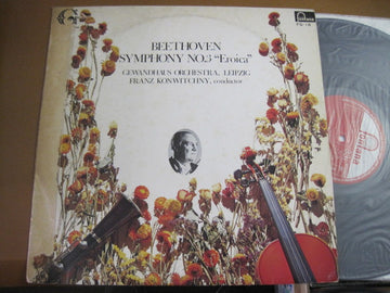 Ludwig van Beethoven, Gewandhausorchester Leipzig, Franz Konwitschny : Symphony No.3 "Eroica" (LP)