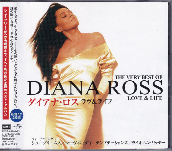 Diana Ross : Love & Life - The Very Best Of Diana Ross (2xCD, Comp, Promo)