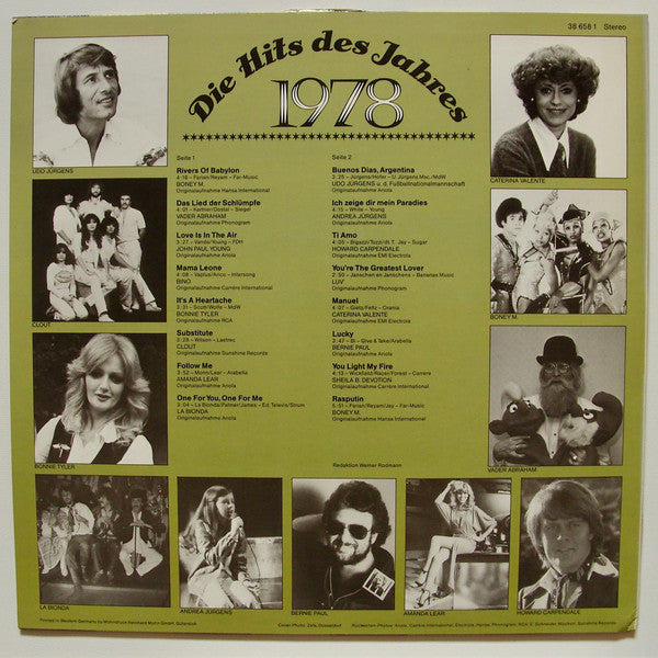 Various : Das Goldene Schlager-Archiv - Die Hits Des Jahres 1978 (LP, Comp)