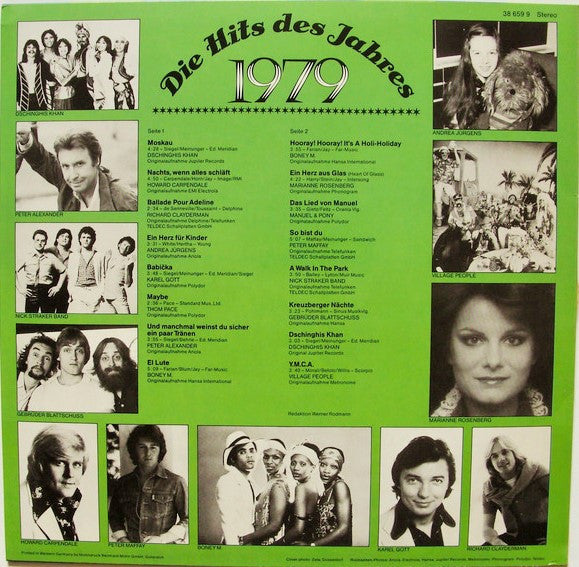 Various : Das Goldene Schlager-Archiv - Die Hits Des Jahres 1979 (LP, Comp)