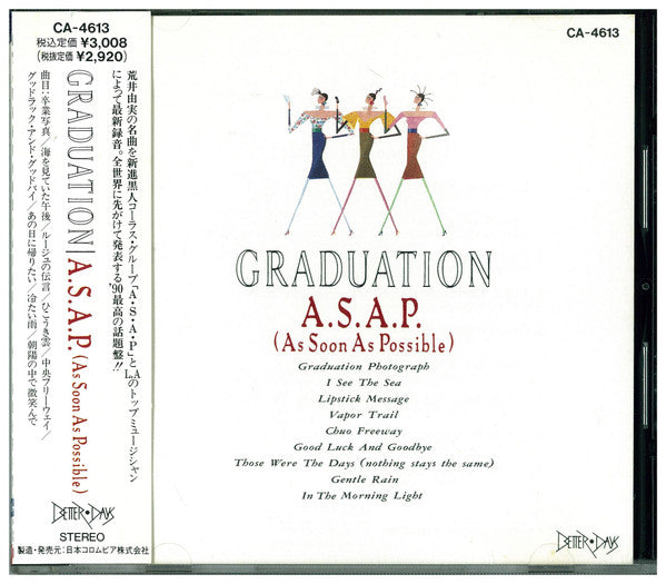 A.S.A.P. (As Soon As Possible) : Graduation (CD, Album)