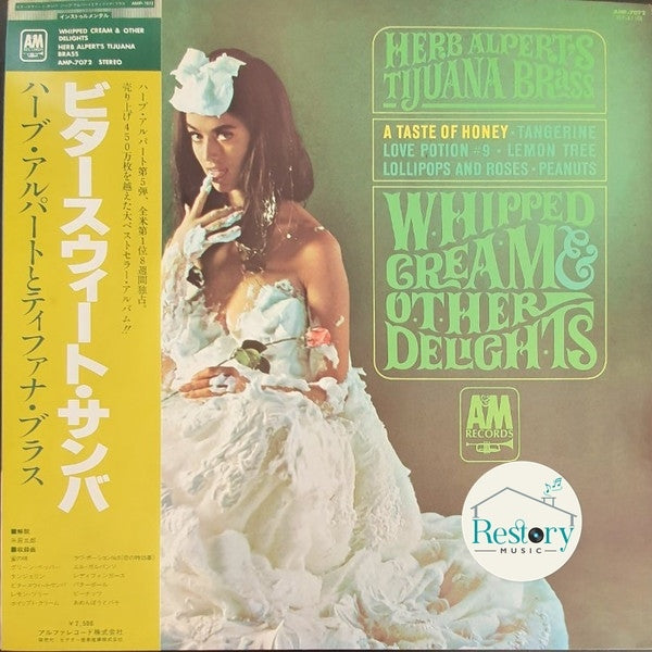 Herb Alpert & The Tijuana Brass : Whipped Cream & Other Delights (LP, Album, RE)