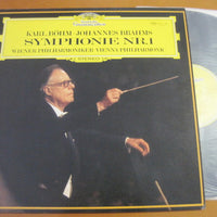 Karl Böhm • Johannes Brahms, Wiener Philharmoniker : Symphonie Nr. 1 (LP)