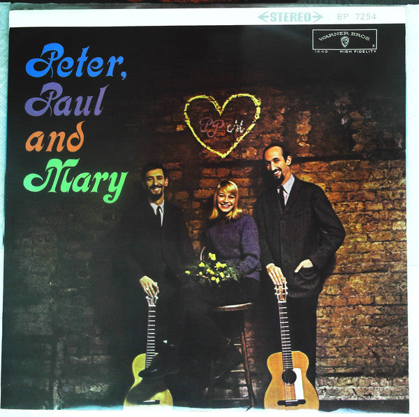 Peter, Paul & Mary : Peter, Paul And Mary (LP, Album, Red)