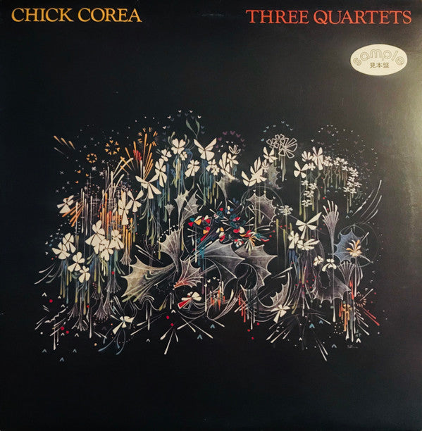 Chick Corea : Three Quartets (LP, Album, Promo)