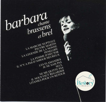 Barbara - Chante Brassens Et Brel CD VG+