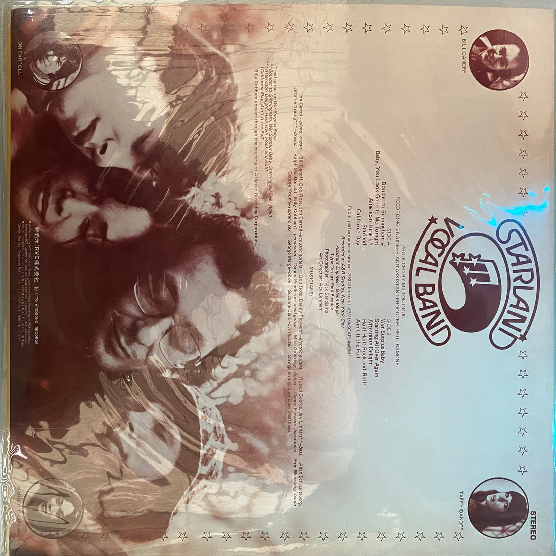 แผ่นเสียง Starland Vocal Band - Starland Vocal Band Vinyl VG+