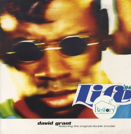 David Grant Featuring Double Trouble (6) : Life '90 (12")