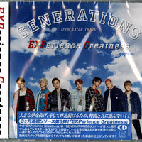 Generations From Exile Tribe : EXPerience Greatness (CD, Single)