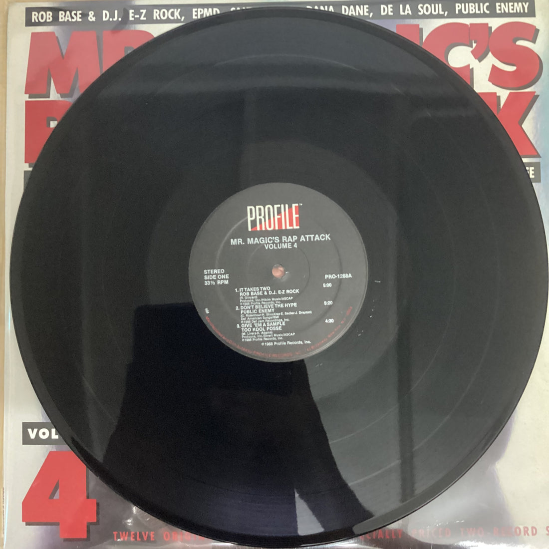 แผ่นเสียง Various - Mr. Magic's Rap Attack Volume 4 Vinyl VG+ 2LPs