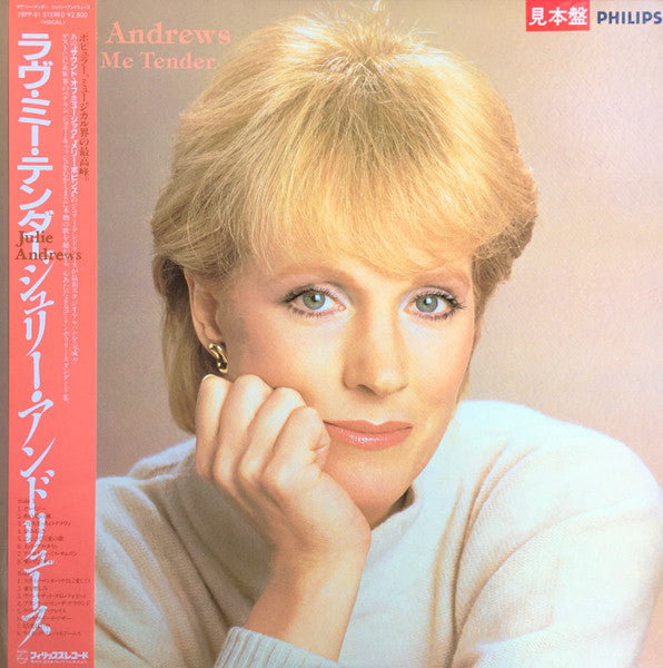 Julie Andrews : Love Me Tender (LP, Album, Promo)