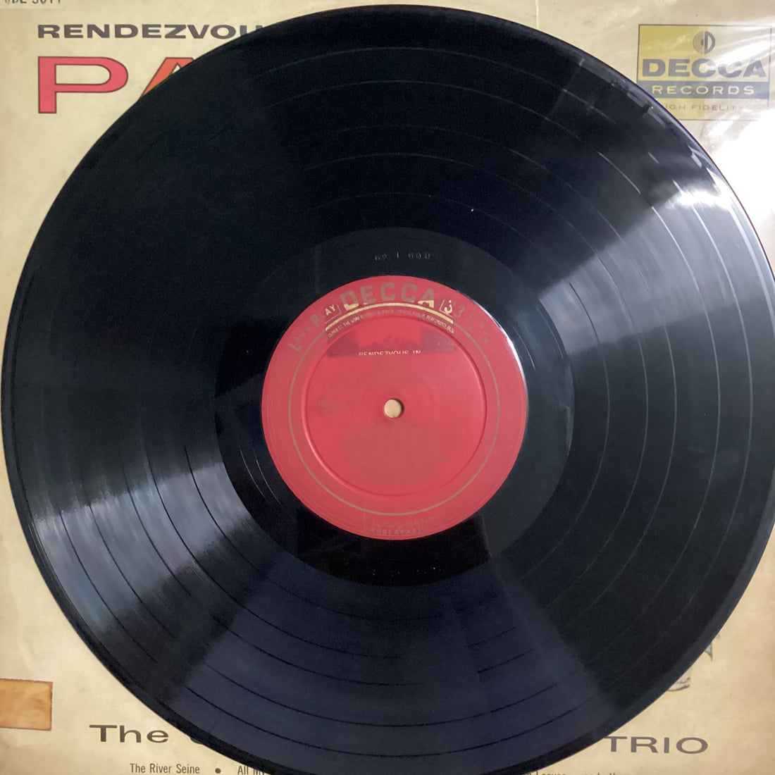 แผ่นเสียง The Conley Graves Trio – Rendezvous In Paris Vinyl VG+