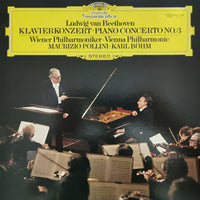 Ludwig van Beethoven - Wiener Philharmoniker, Karl Böhm, Maurizio Pollini : Klavierkonzert  Piano Concerto No.3 (LP)