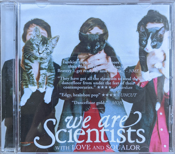 We Are Scientists - With Love And Squalor CD NM or M-