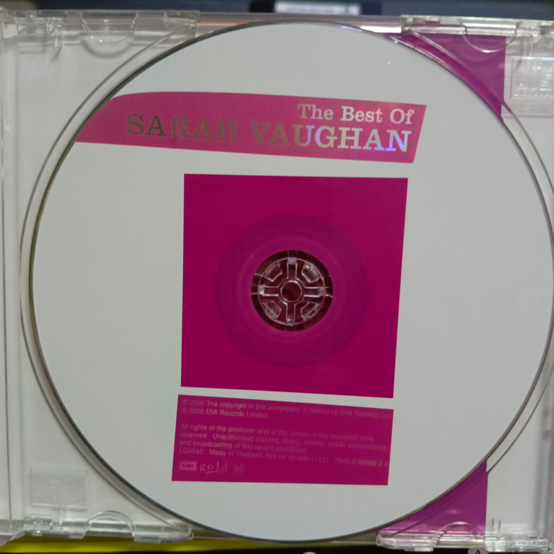 Sarah Vaughan - The Best Of (CD) (NM or M-)