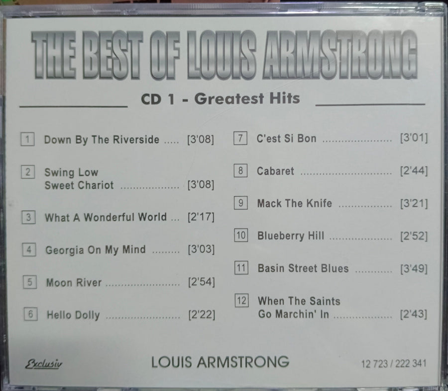 Louis Armstrong - The Best Of Louis Armstrong (CD) (VG+)