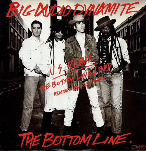 Big Audio Dynamite : The Bottom Line (U.S. Remix) (12", Maxi)