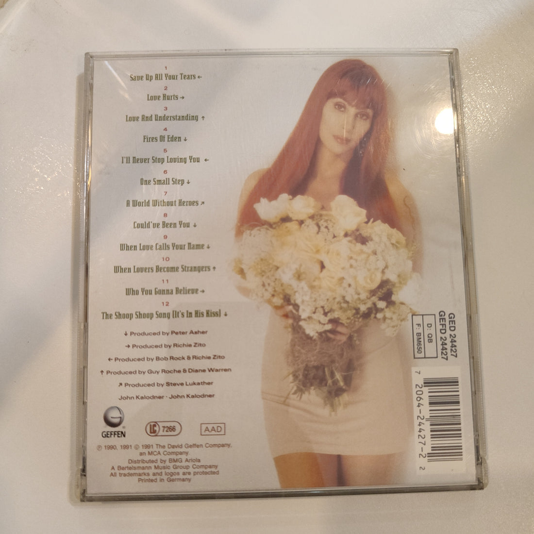 ซีดี Cher - Love Hurts (CD) (VG+)