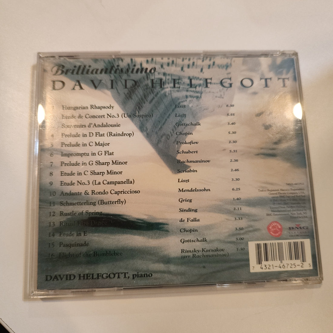 David Helfgott - Brilliantissimo (CD) (VG+)